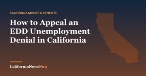 How to Appeal an EDD Unemployment Denial in California — California News Now